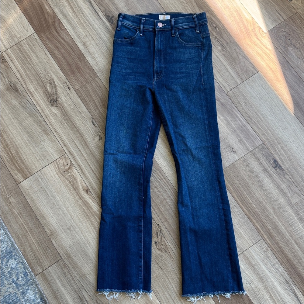 MOTHER Hustler Ankle Fray Sz 26